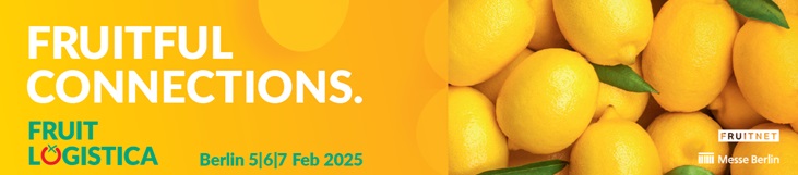 Inscrições para a FRUIT LOGISTICA 2025 terminam em Julho